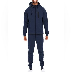 New MENS FULL ZIP SWEAT PANT SWEAT SET, XXL